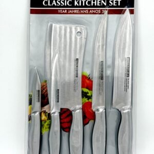 Classic Kitchen Knife Set (5 Pcs)
