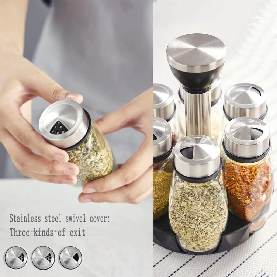 Rotating Spice Jar Set - Image 3